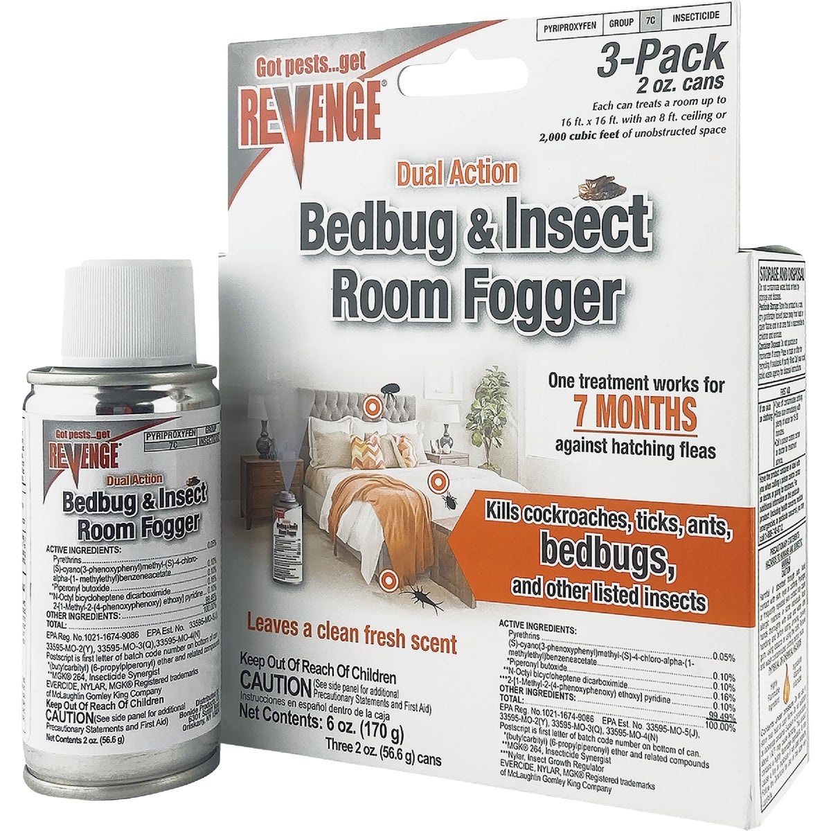 3PK DA BEDBUG FOGGER