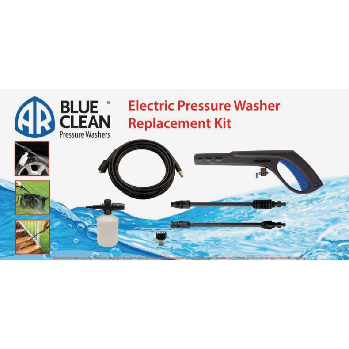 AR Blue Clean Electric Power Washer Trigger Gun Replacement Kit 705615
