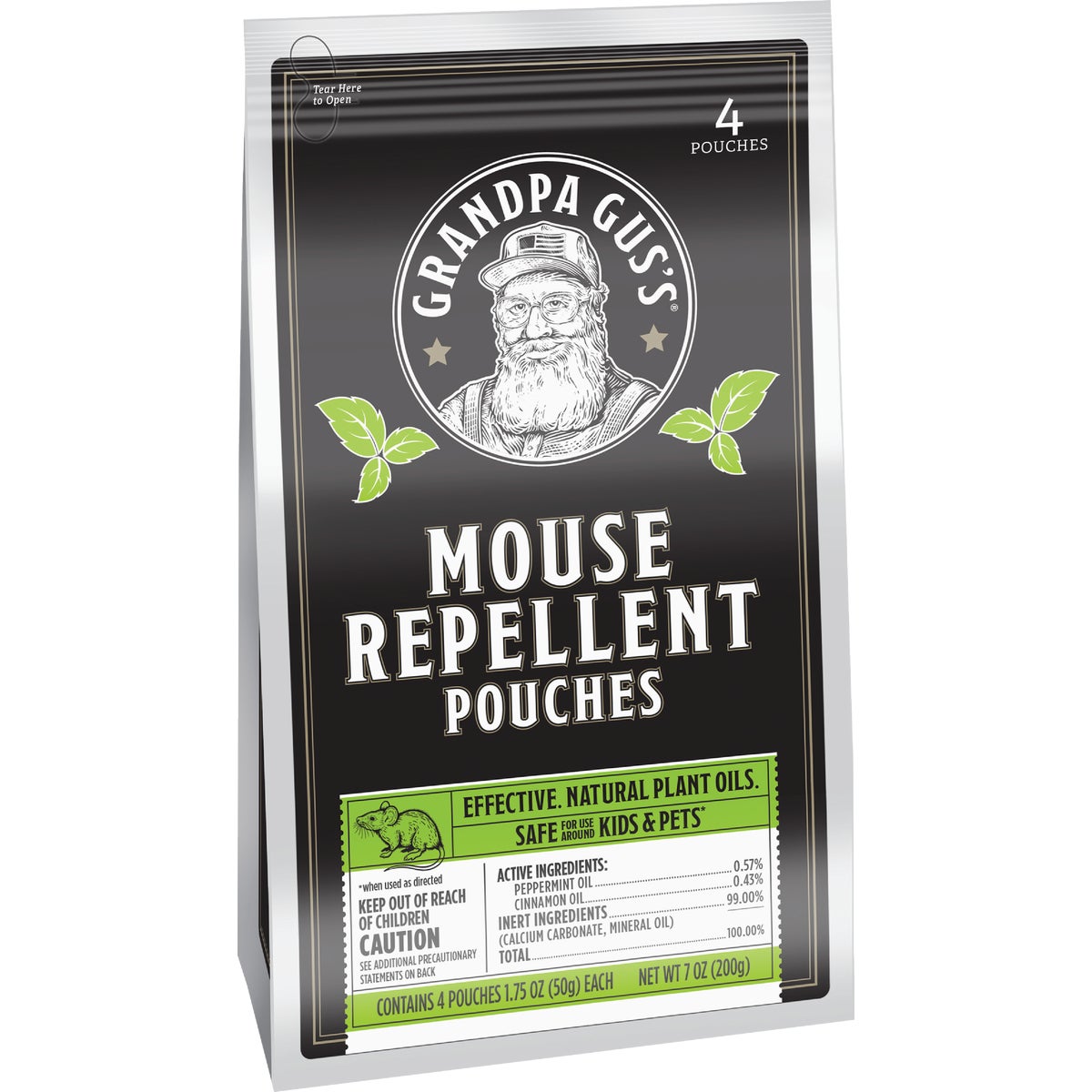 4PK POUCHES MOUSE REPEL