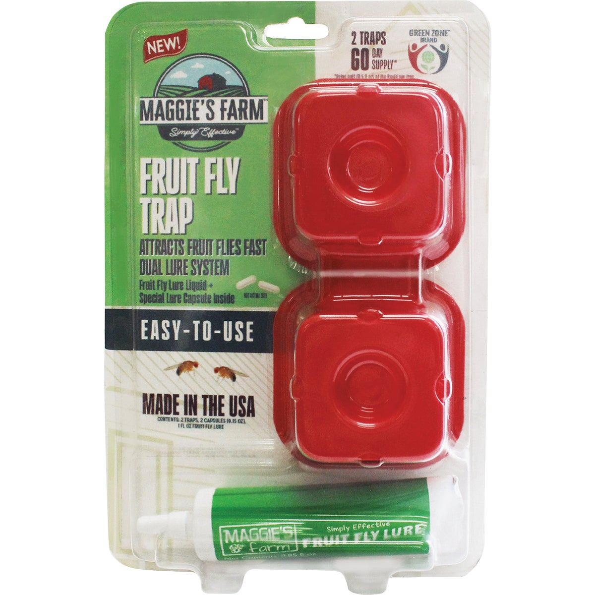 2PK FRUIT FLY TRAP
