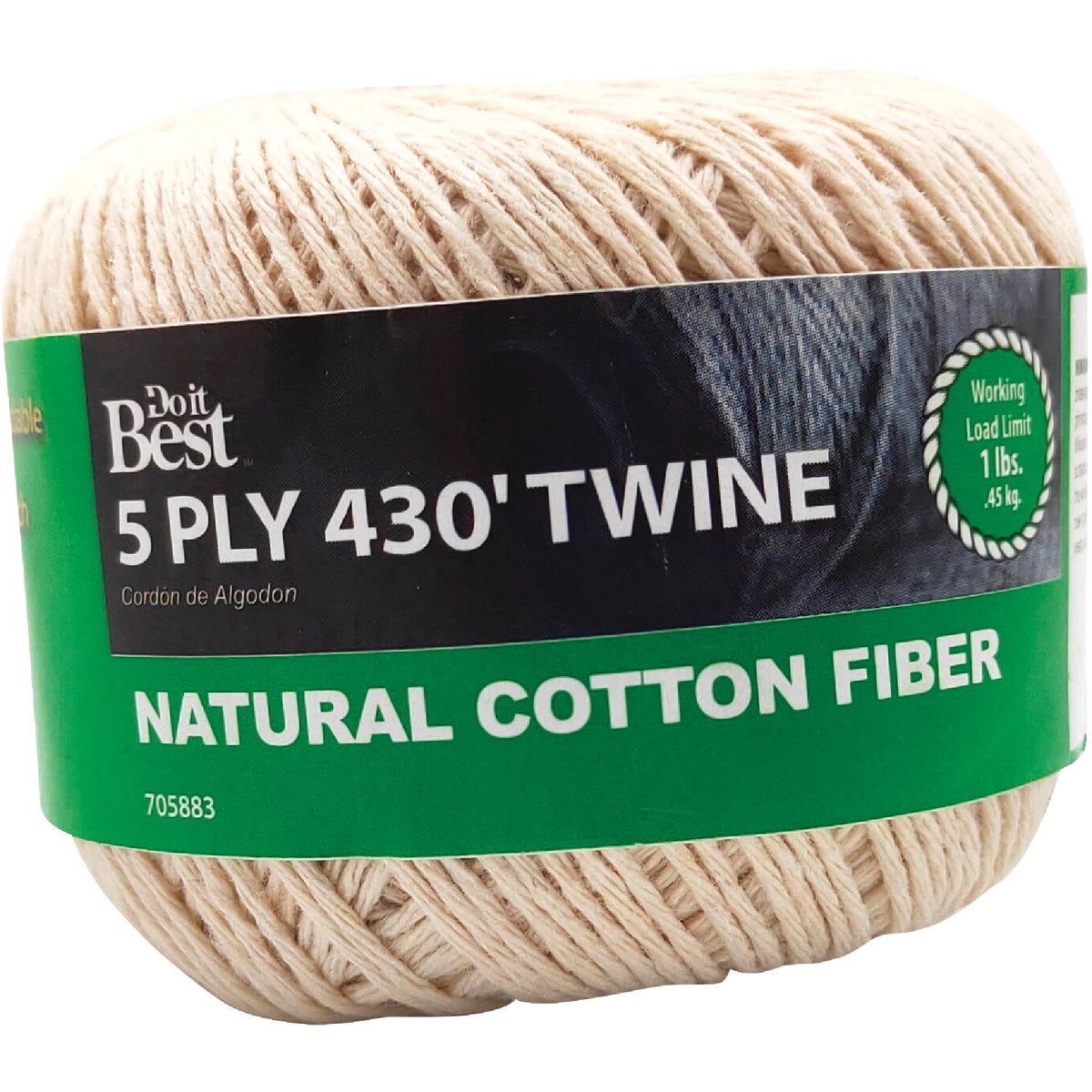 Do it 5-Ply x 430 Ft. Natural Cotton Twine 705883