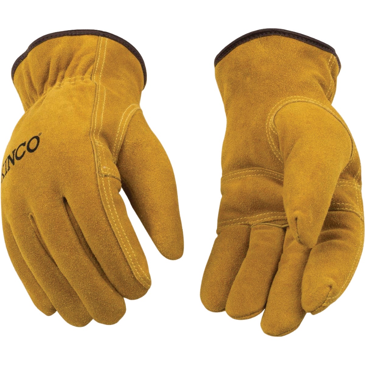 XL GLD INSLT SUEDE GLOVE