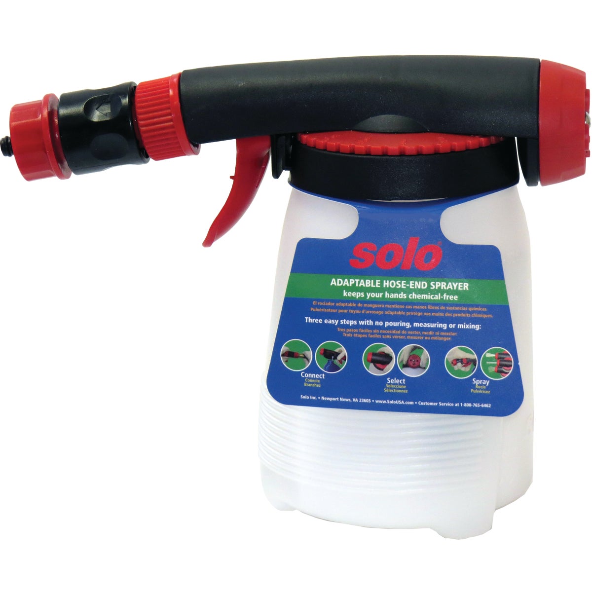 ADJUST HOSE END SPRAYER