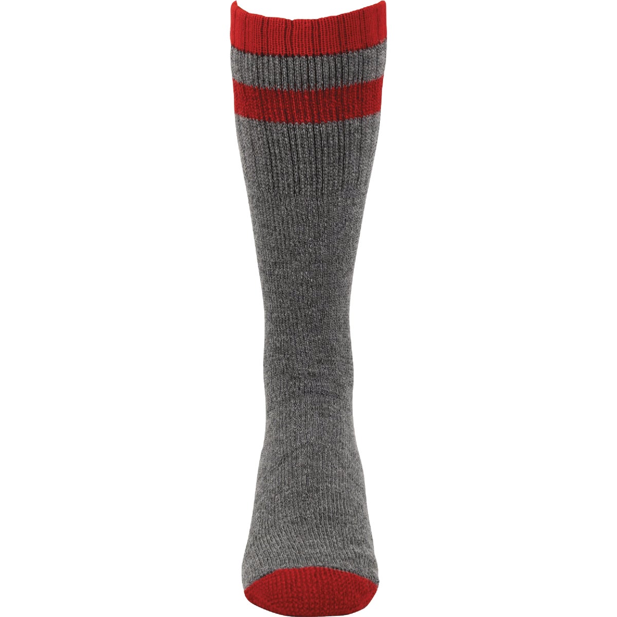 RED STRIPE WOOL SOCK