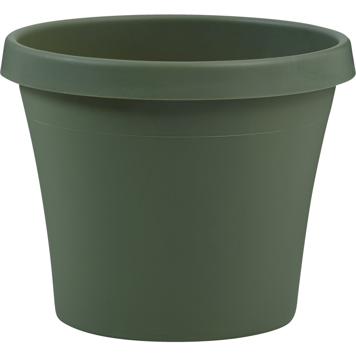 6" LIVING GREEN POLY POT