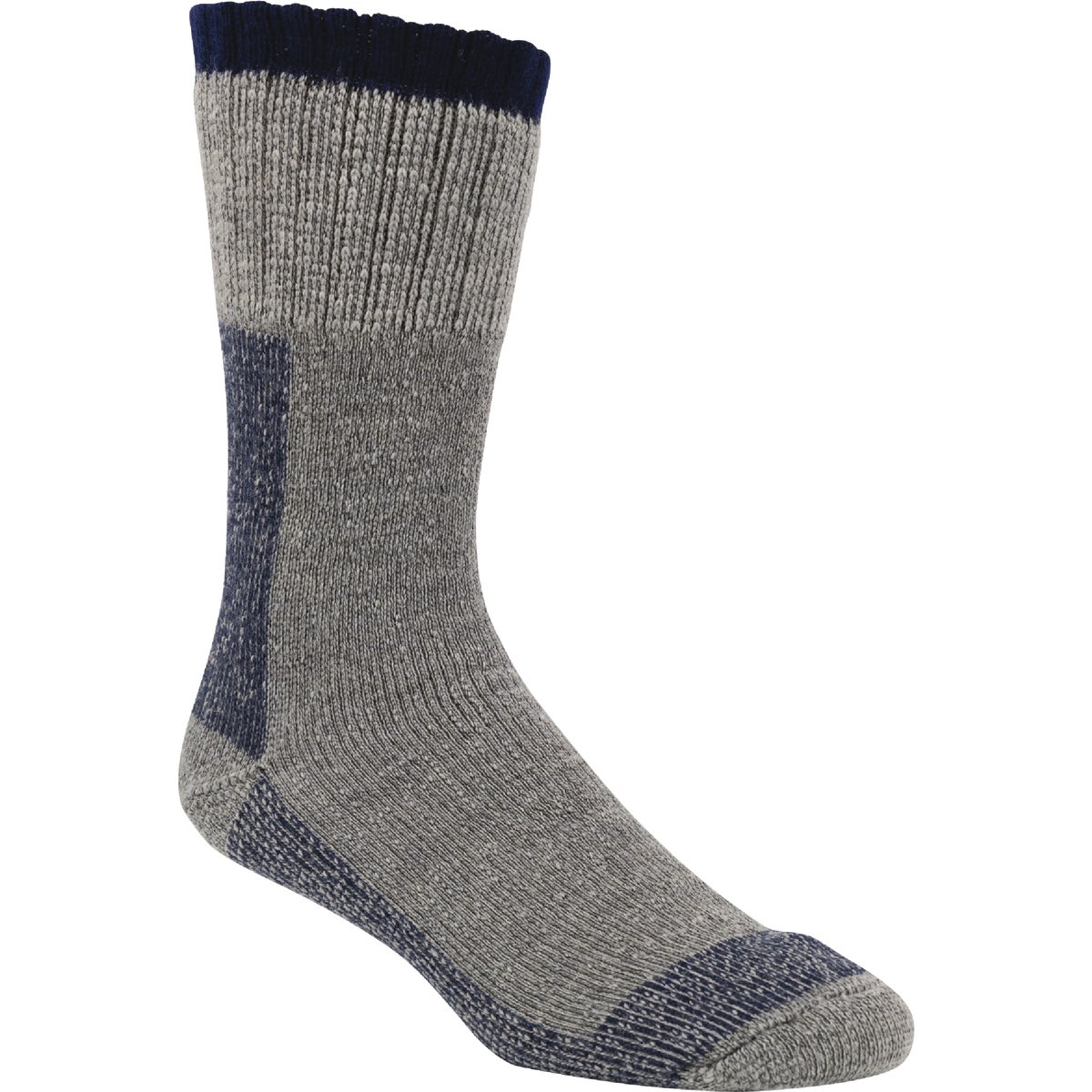 NAVY STRIPE WOOL SOCK