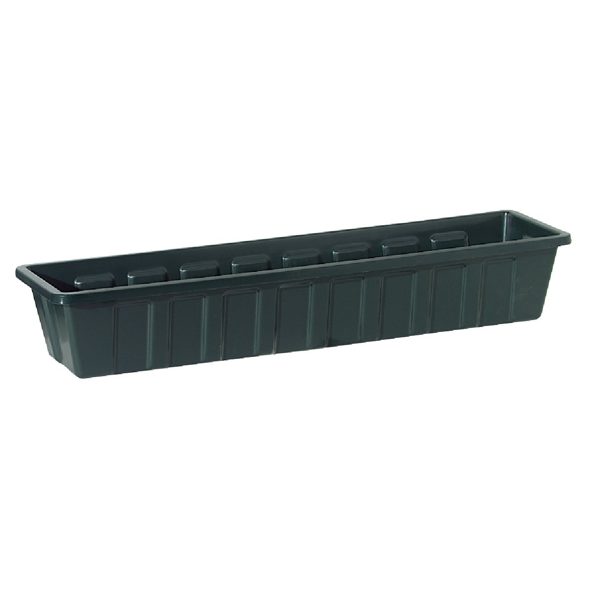 18" GRN PLYPRO FLOWERBOX