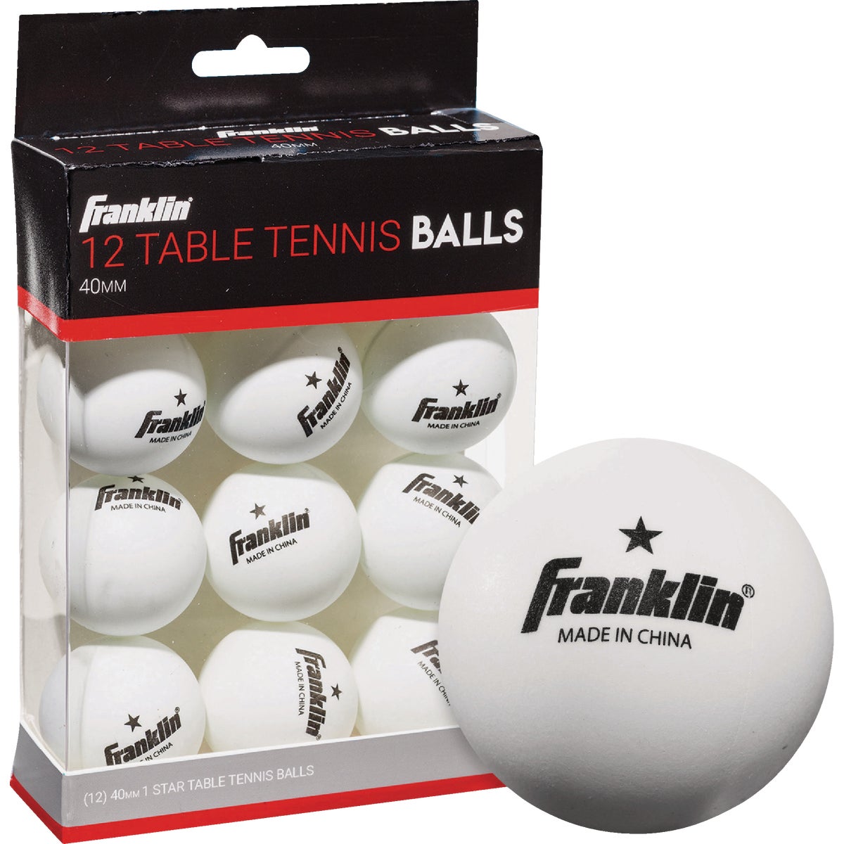 12CT 40MM TT BALLS