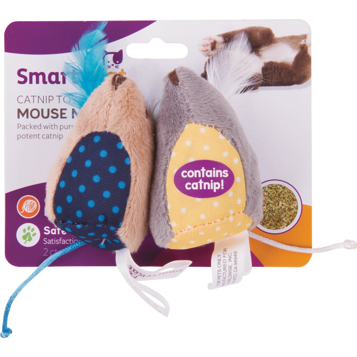 2CT CATNIP MOUSE