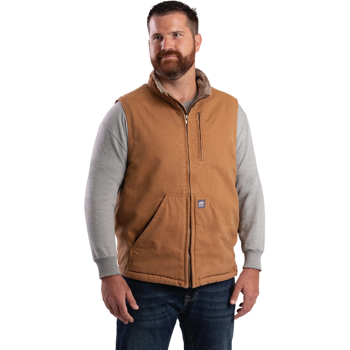 M SHRPA BRNDUCK VEST