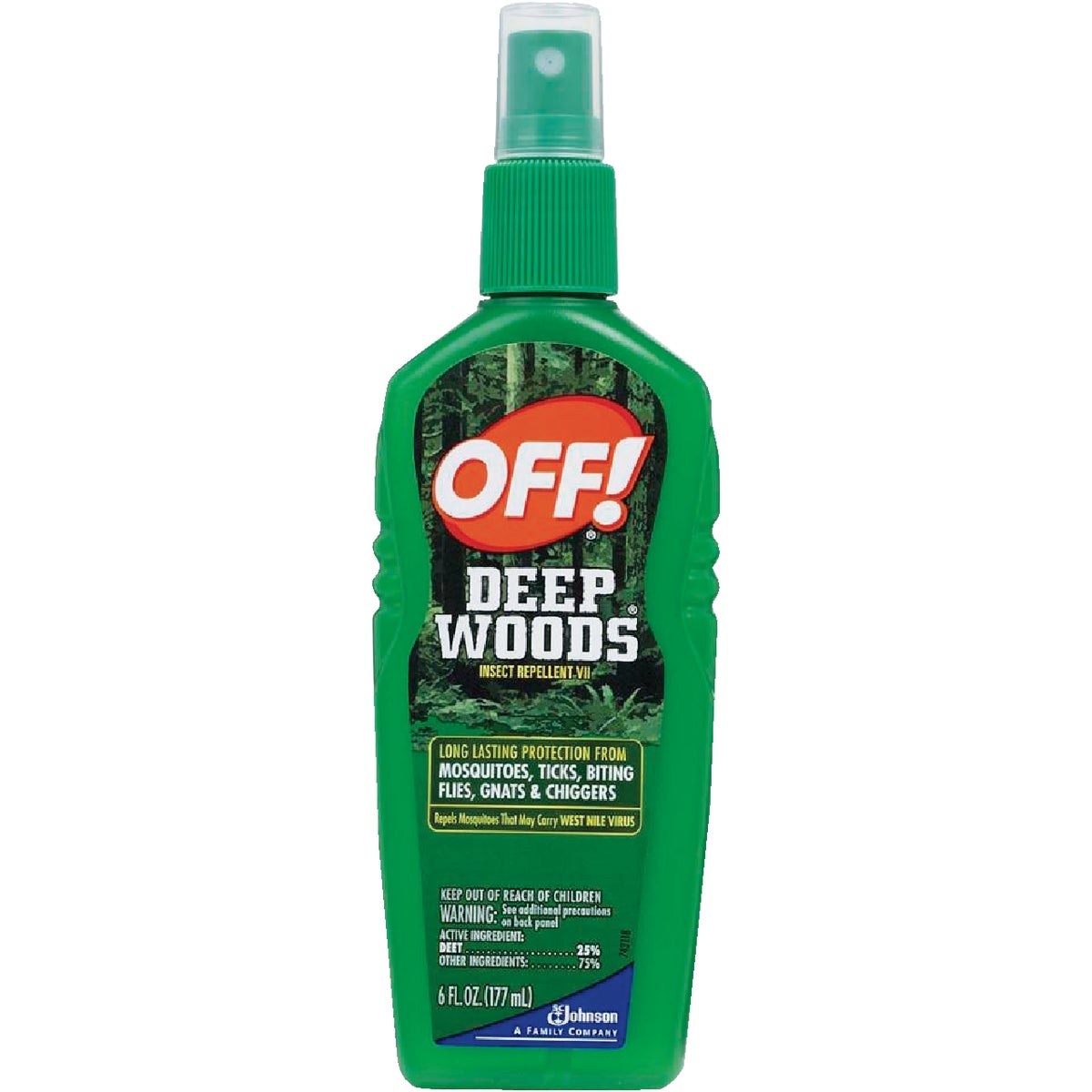 Deep Woods Off 6 Oz. Insect Repellent Pump Spray 710213