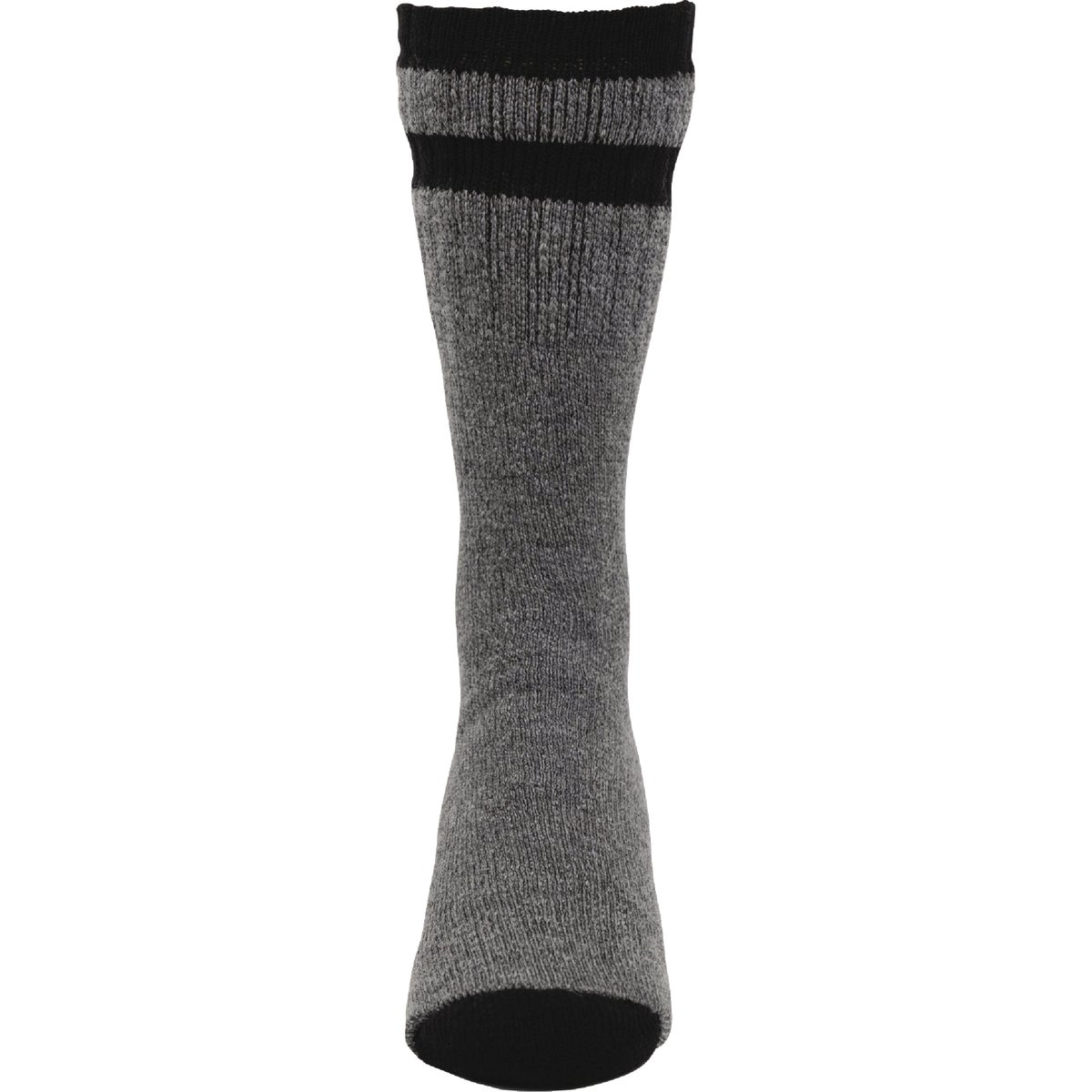 BLACK STRIPE WOOL SOCK