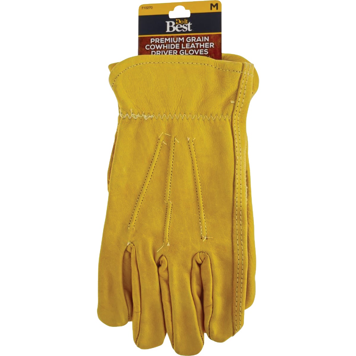 Do it Best Top Grain Cowhide Leather Work Glove 710323