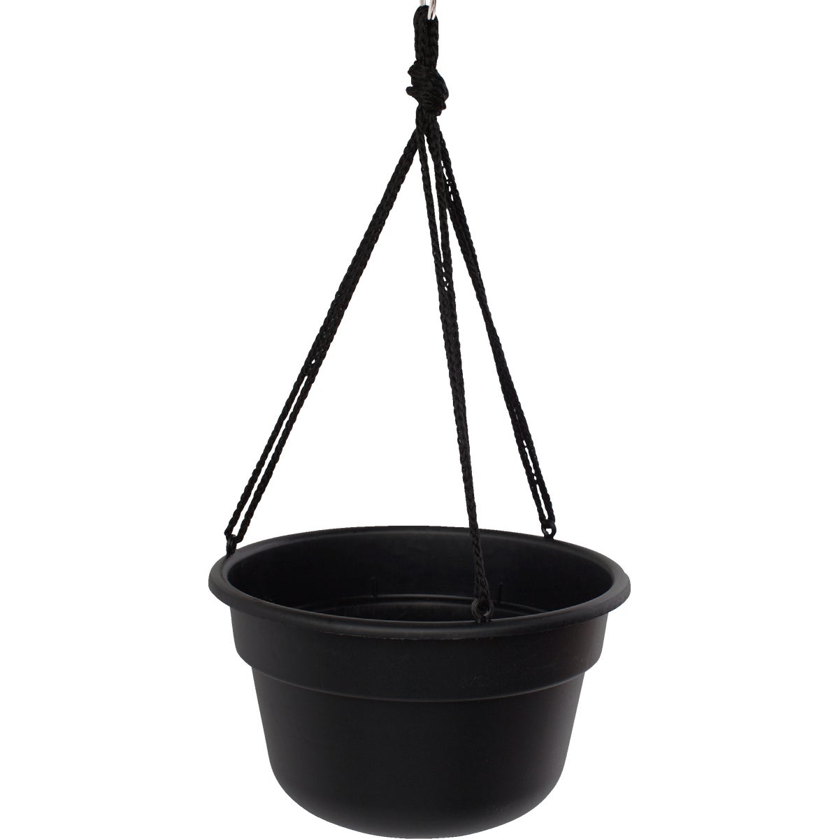 12" BLK DRCT HANG BASKET