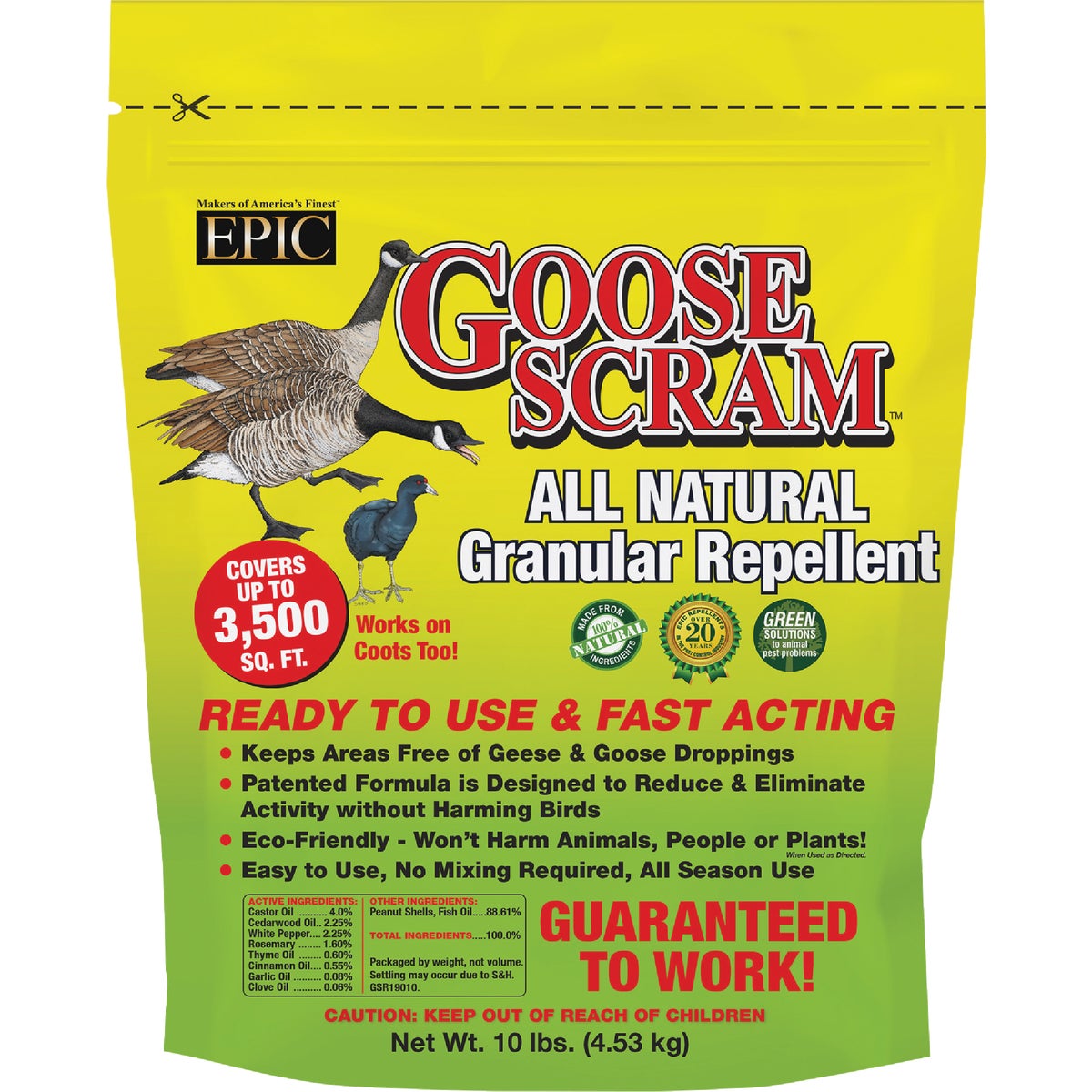 10# GOOSE SCRM REPELLENT