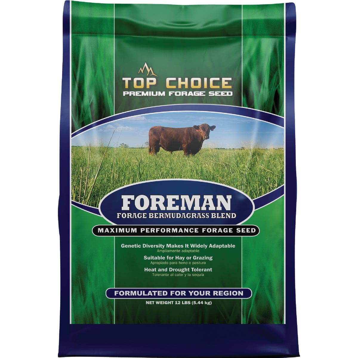 12# FORAGE BRMDA GRASS