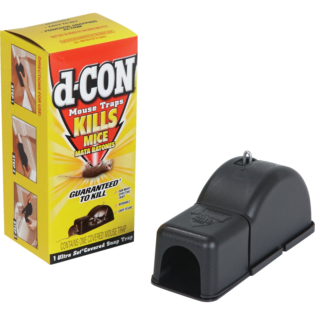 D-Con Ultra-Set Mechanical Covered Mouse Trap (1-Pack) 713368