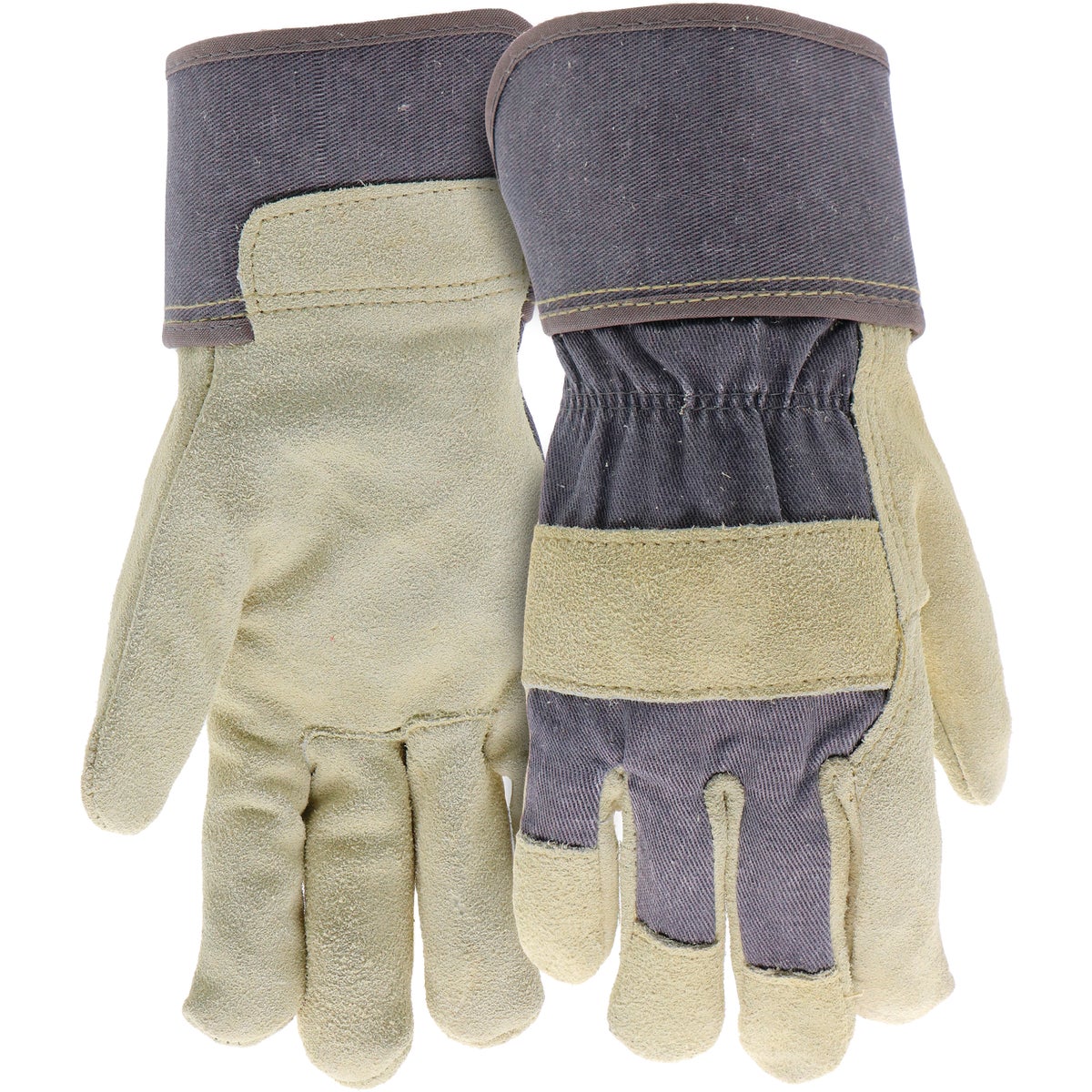 M/L LDS SPLT LTHR GLOVE