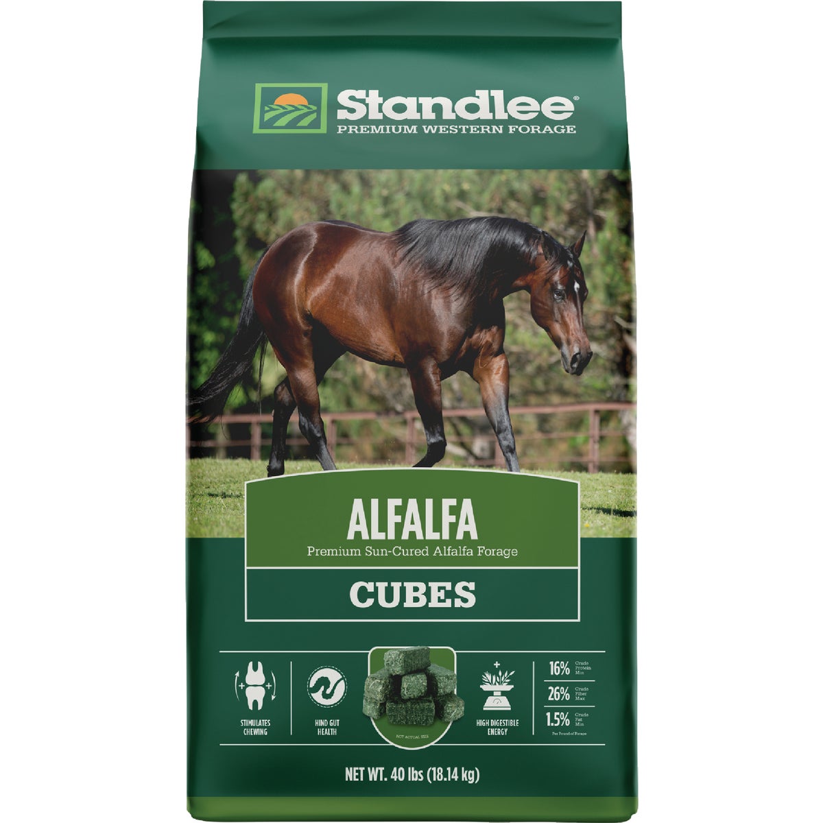 40# PRMIUM ALFALFA CUBES