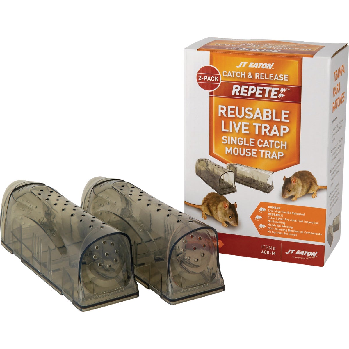 2PK LIVE MOUSE TRAP