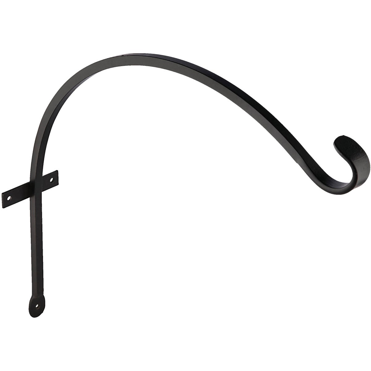 16" BLK CURVED HOOK