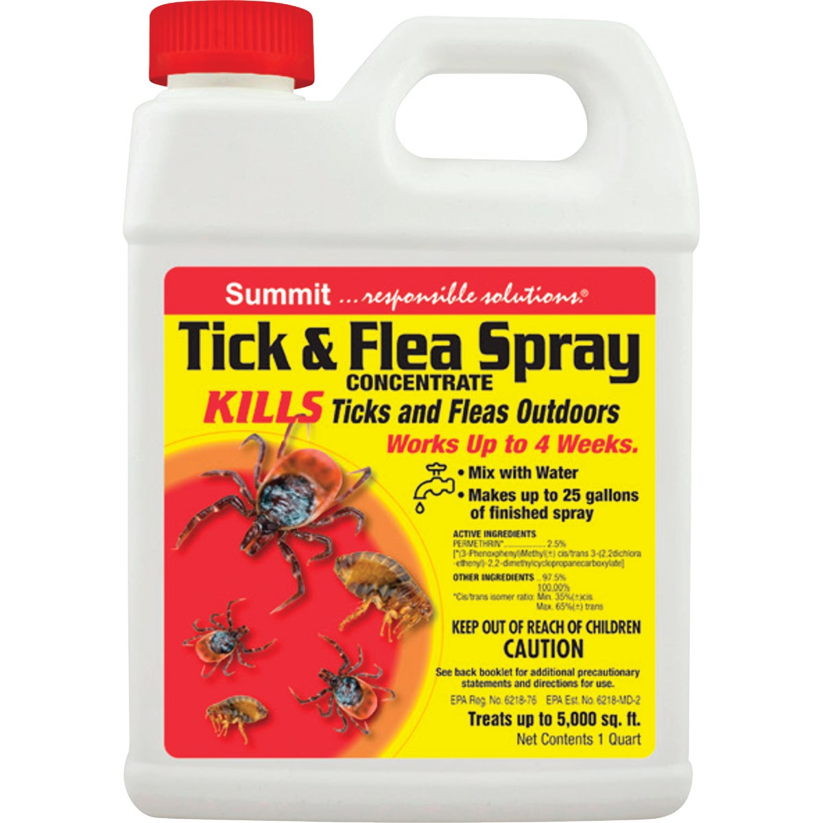 1QT CONC TICK FLEA SPRAY
