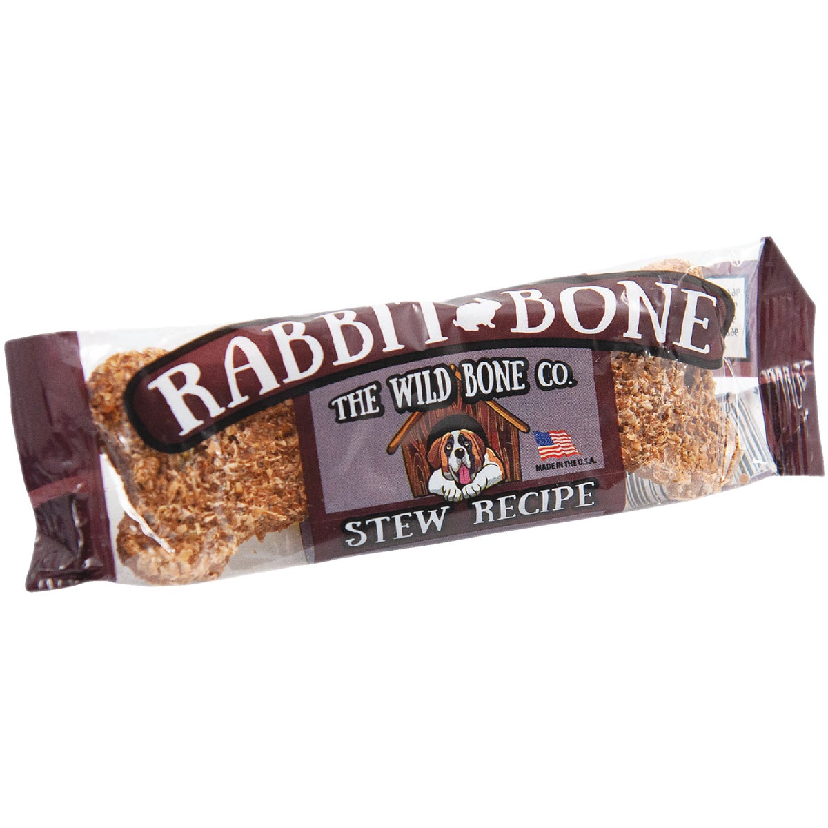 1OZ RABBITBONE DOG TREAT