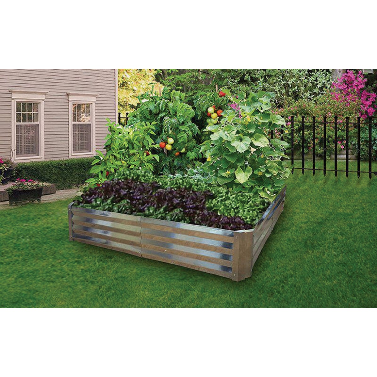 4X4 RUSTIC GARDEN BED