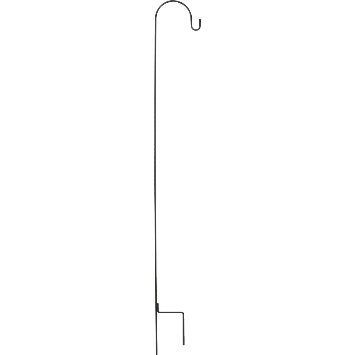 Best Garden 91 In. Black Wrought Iron Shepherd Hook 715638