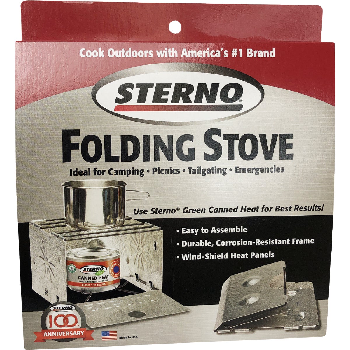 STERNO FOLDING STOVE