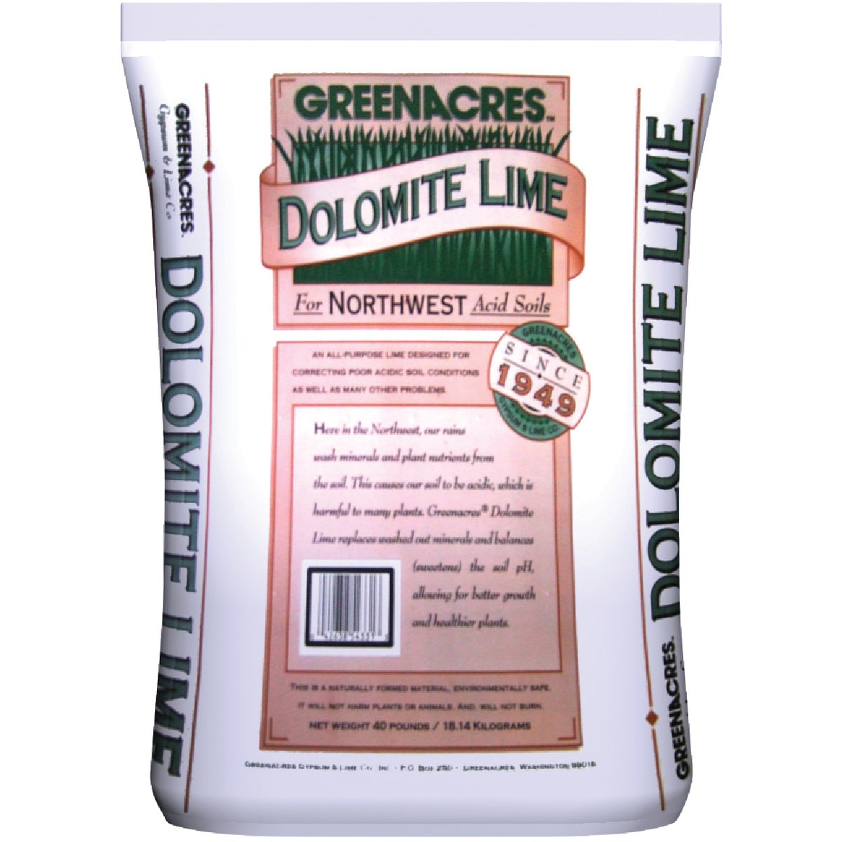 40 LB DOLOMITE LIME