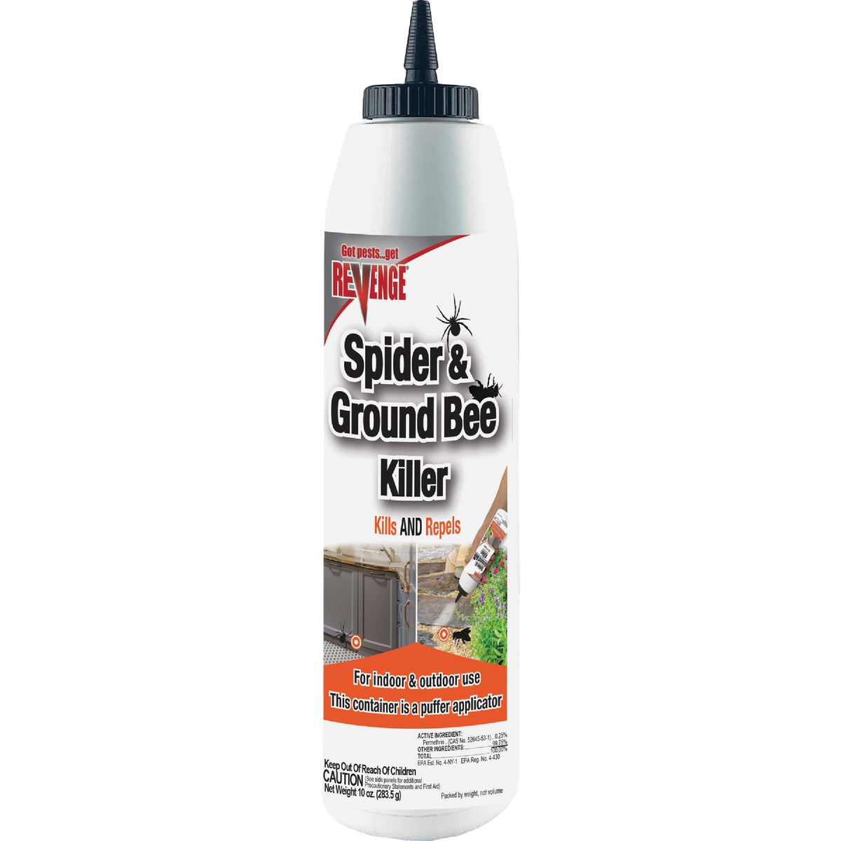 Bonide 10 Oz. Ready To Use Powder Ground Bee & Spider Killer 716673