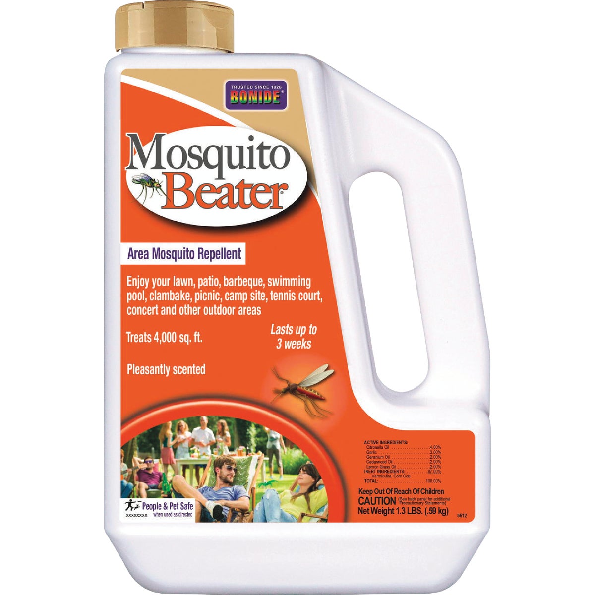 Bonide Mosquito Beater 1-1/2 Lb. Ready To Use Granules Mosquito Killer 717762