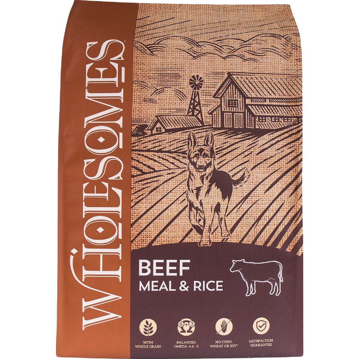 40LB BEEF/RICE DOG FOOD