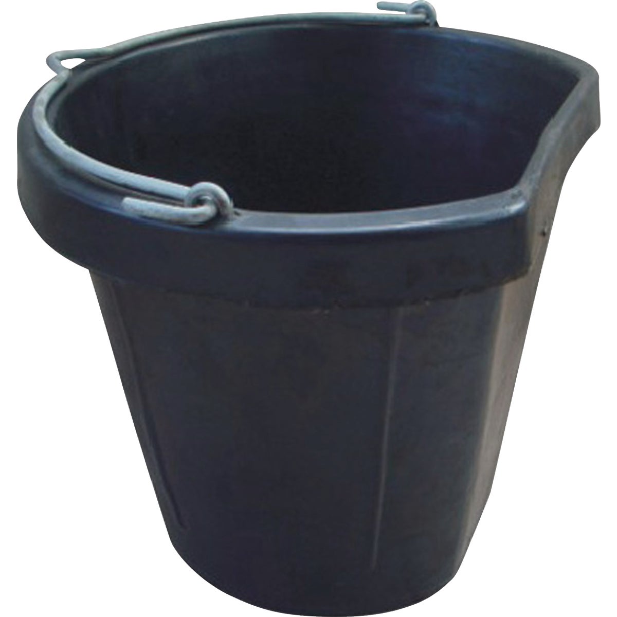 12QT FLATBACK RBBR PAIL
