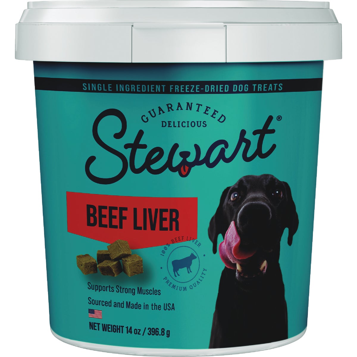 14OZTUB FD BFLIVER TREAT