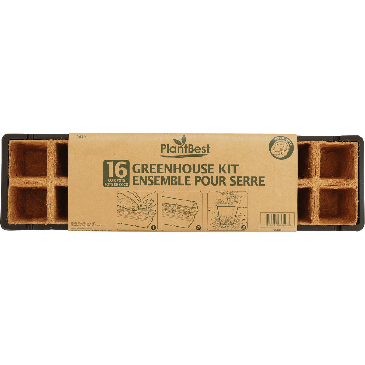 16 CELL COIR GREENHOUSE