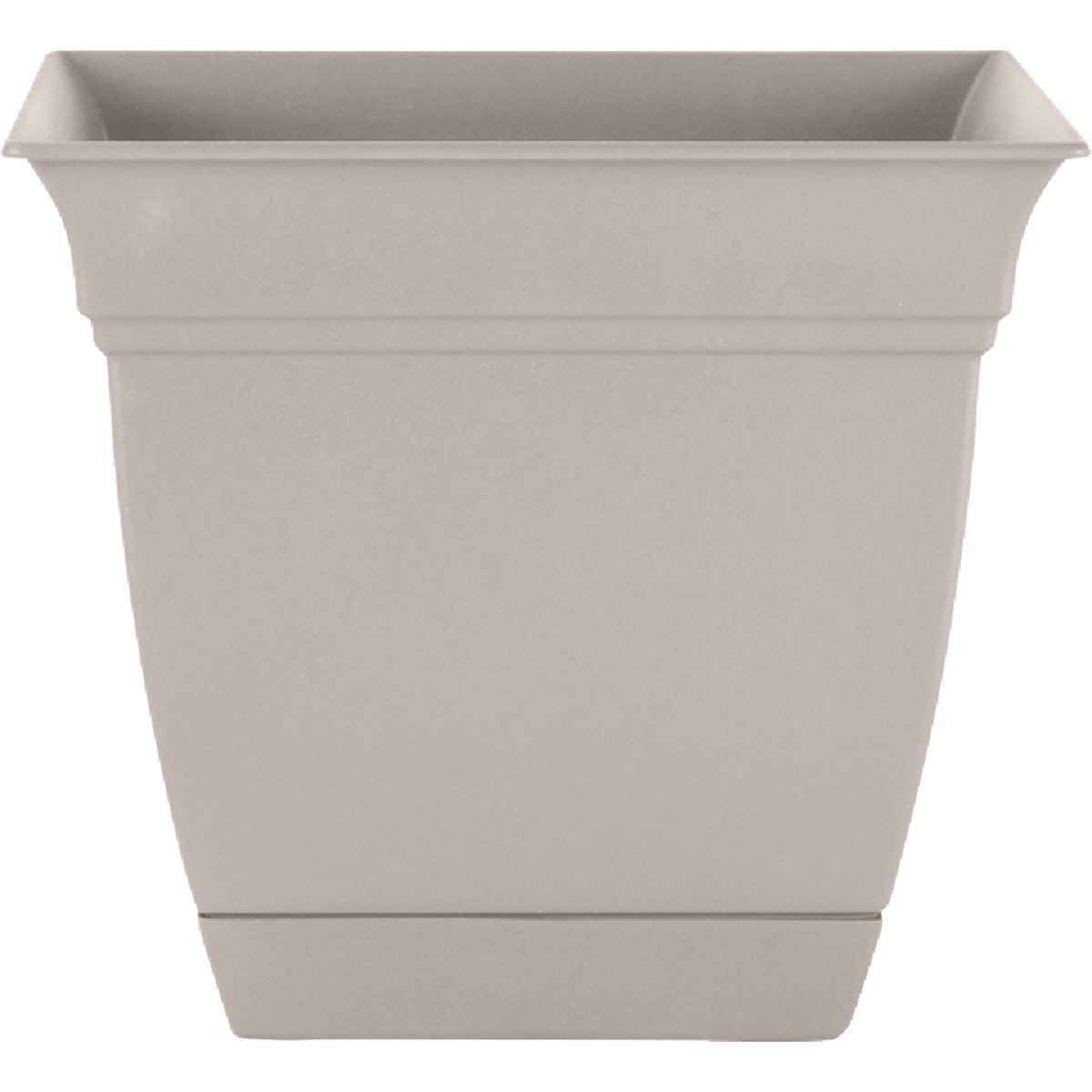 10" SQ STNE PLANTER