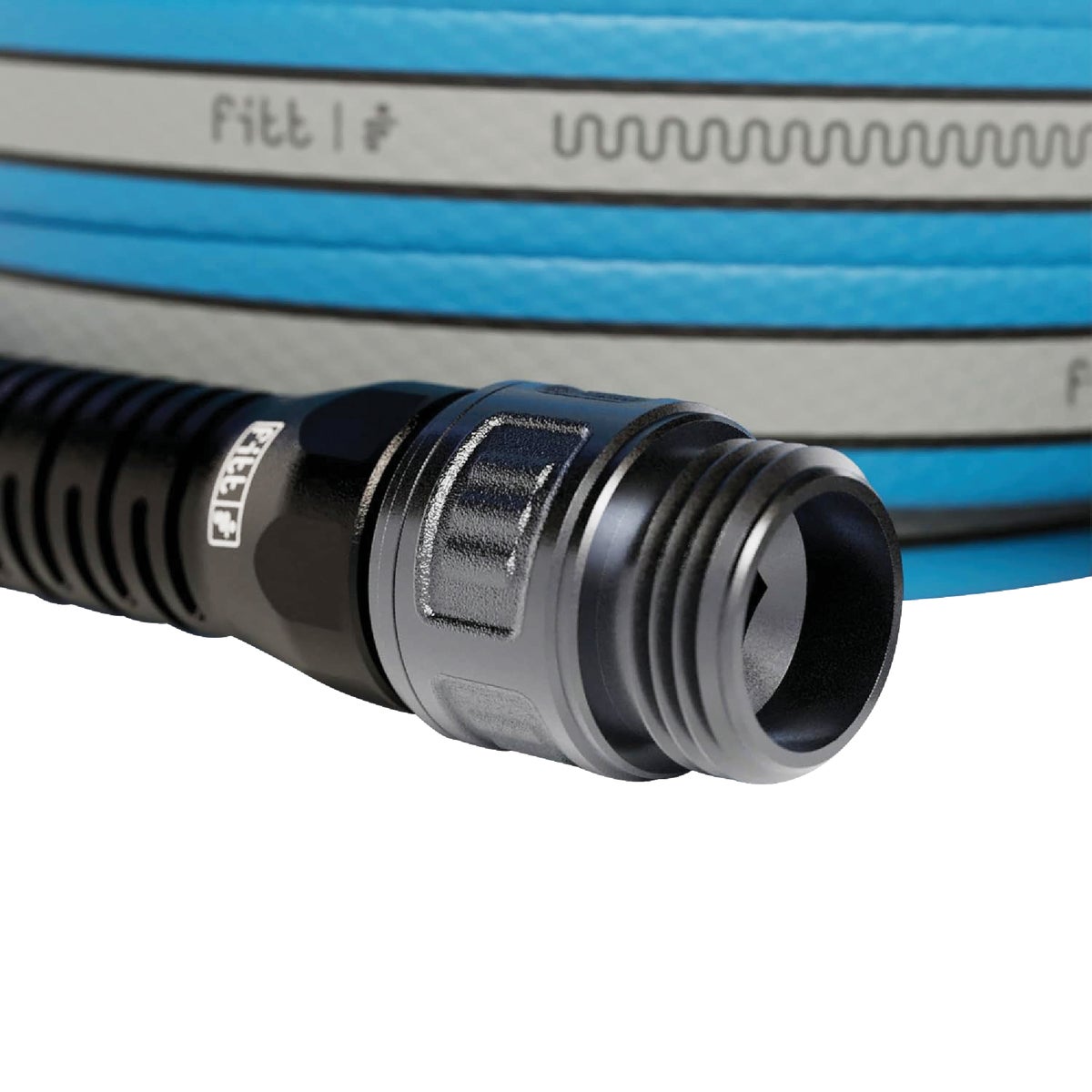 FITT HIFLO 1/2 In. x 50 Ft. Lightweight & Compact Garden Hose