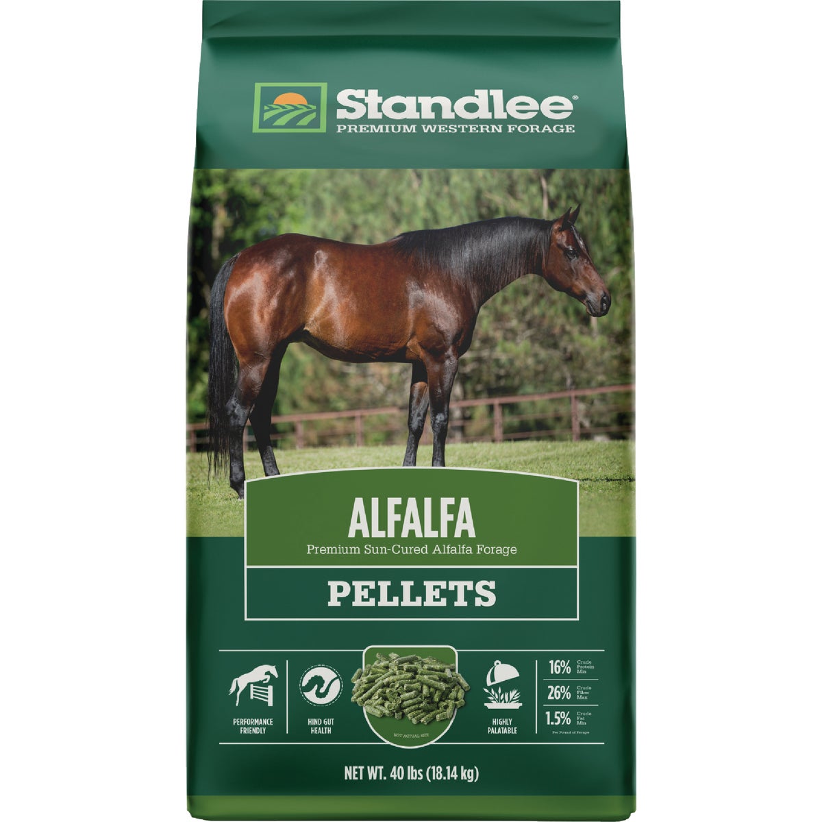 40# PRM ALFALFA PELLETS