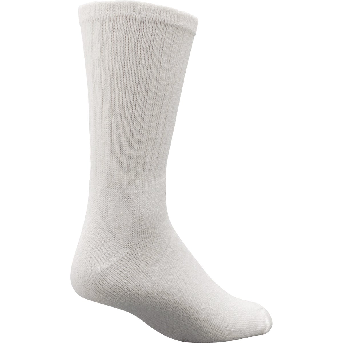 3PK WHT WLTTOP CREW SOCK