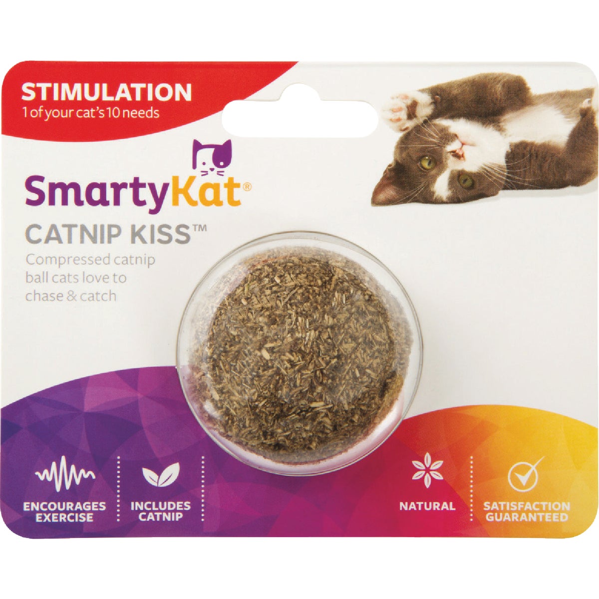 COMPRSSD CATNIP BALL