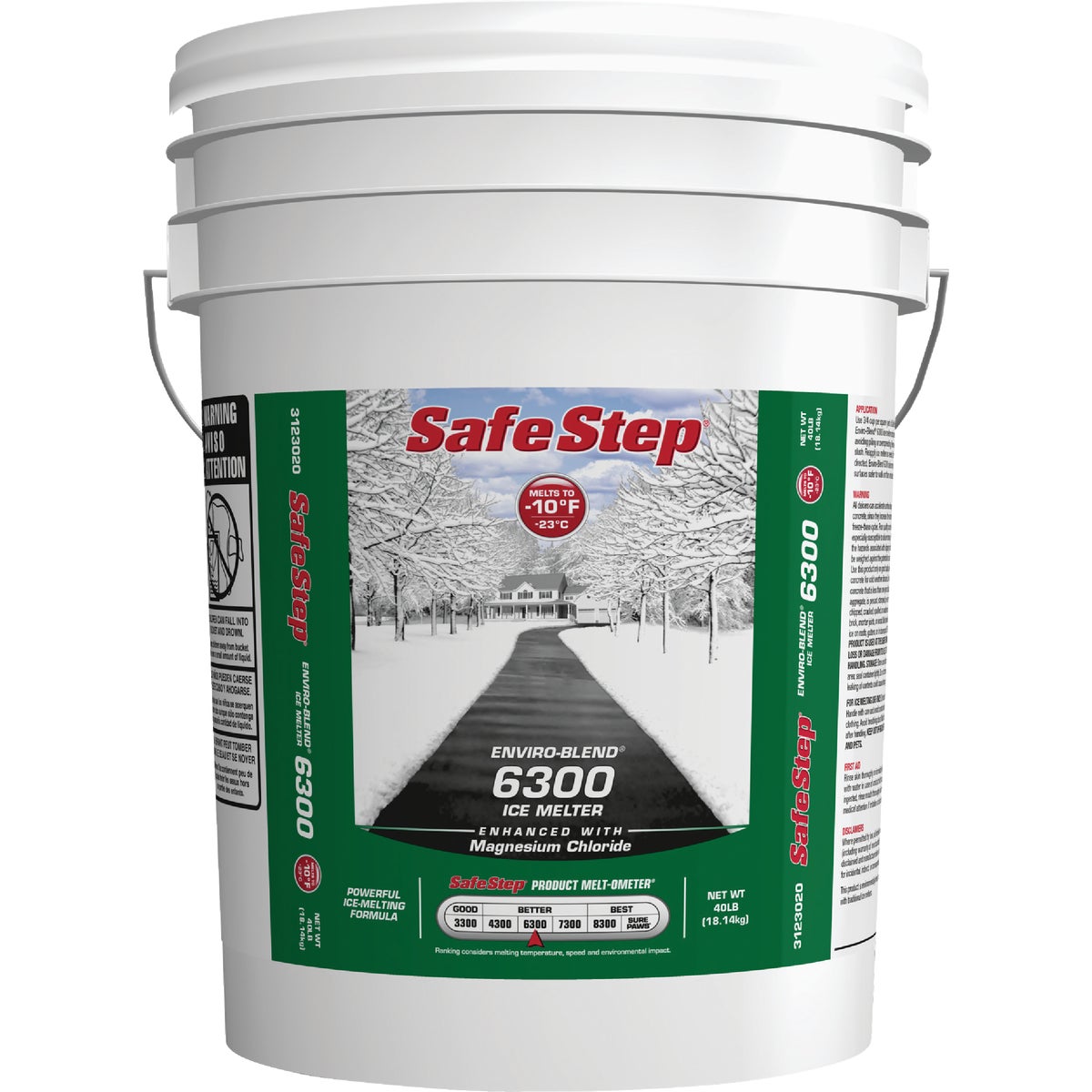 40LB PAIL 6300 ICE MELTR