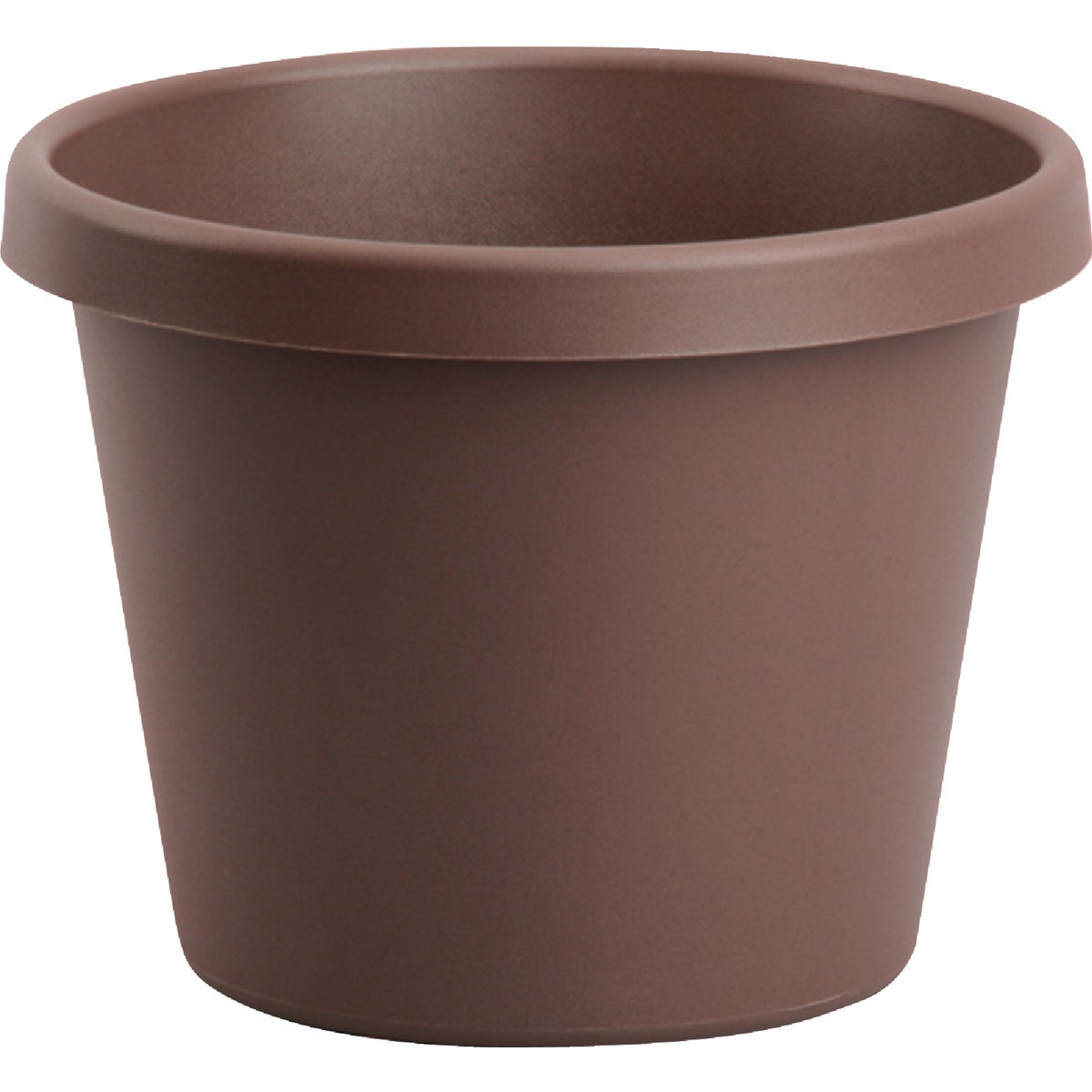 12" CHOCOLATE POLY POT