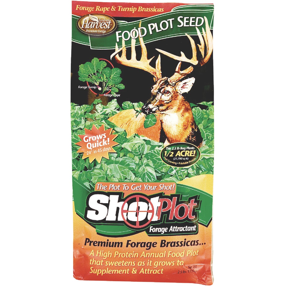 2.5LB SHOTPLOT FORAGE