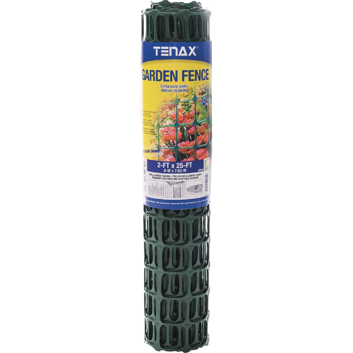 2X25 GREEN GARDEN FENCE