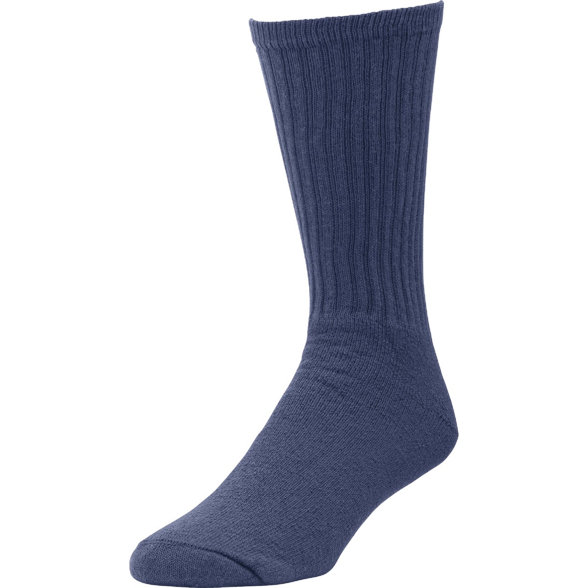 3PK NVY WLTTOP CREW SOCK