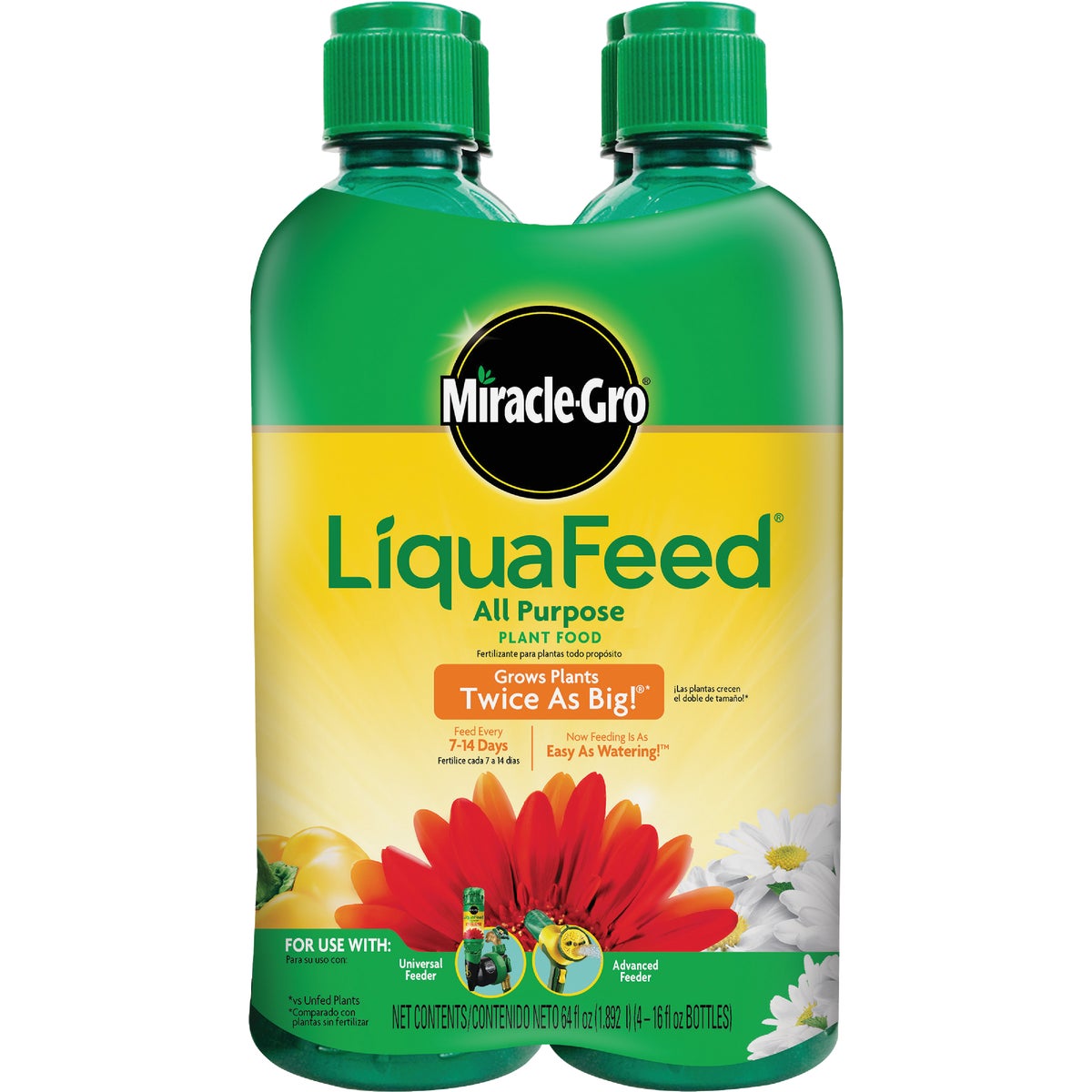Miracle-Gro LiquaFeed All Purpose Liquid Plant Food Refill 727389
