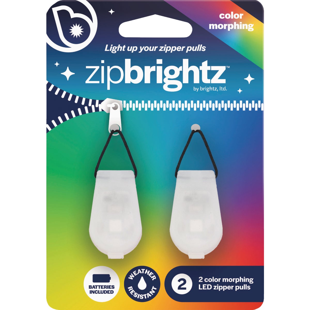 2PK MRPH ZIPPER LIGHT