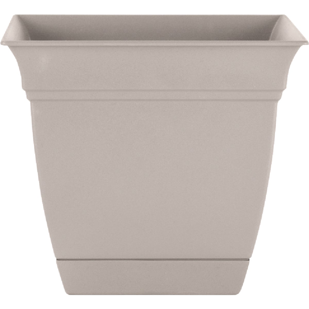 12" SQ STNE PLANTER